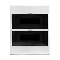 Бокс пластиковый ЩРН-П-24 IP41 белый KRANZ | код KR-11-0324 | KRANZ