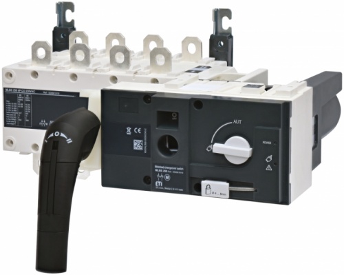 Переключатель нагрузки с мотор-приводом MLBS 250 230VAC 4P CO (1-0-2, 250А ) | код 004661919 | ETI Переключатель нагрузки с мотор-приводом MLBS 250 230VAC 4P CO (1-0-2, 250А ) | код 004661919 | ETI