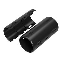 Муфта разборная d32 мм атмосферостойкая черная (36шт/360шт уп/кор) Промрукав | код PR13.0416 | ПРОМРУКАВ