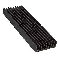 Радиатор охлаждения воздушный RUICHI HS183-150, алюминиевый с чернением | код 87799 | Ruichi