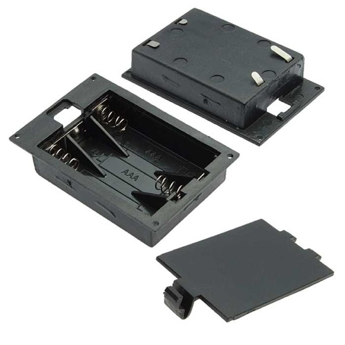 Батарейный отсек RUICHI AAA*3 64*64*14 мм, закрытый | код 103233 | Ruichi Батарейный отсек RUICHI AAA*3 64*64*14 мм, закрытый | код 103233 | Ruichi