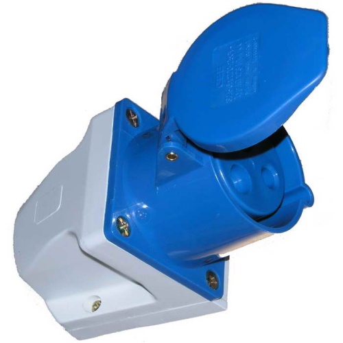 Розетка силовая стационарная 113 RUICHI 2Р+Е, 220 В,16 А, IP44 | код 64229 | Ruichi Розетка силовая стационарная 113 RUICHI 2Р+Е, 220 В,16 А, IP44 | код 64229 | Ruichi