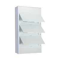 Бокс пластиковый ЩРН-П-36 IP41 белый (белая дверца) KRANZ | код KR-11-0337 | KRANZ