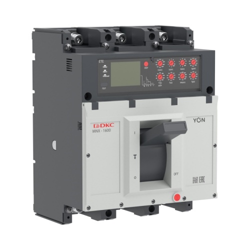 Авт. выкл. YON pro MNX1600H 3P 1600A 100kA при AC415V расц. ETE | код MNX1600H3PETE1600 | DKC Авт. выкл. YON pro MNX1600H 3P 1600A 100kA при AC415V расц. ETE | код MNX1600H3PETE1600 | DKC