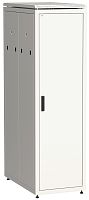 ITK Шкаф сетевой напольный 19" LINEA N 42U 600х1000мм металлическая передняя дверь серый | код LN35-42U61-M | IEK