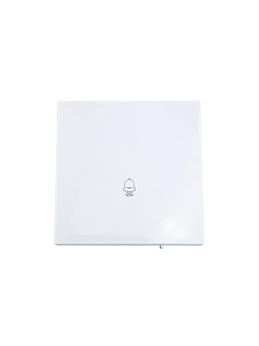 ZIMA Кнопка звонка белый безвинтовой зажим/клемма LEZARD | код 704-0288-103QC | LEZARD фото 3