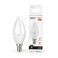 Лампа светодиодная Elementary Candle E14 8Вт 3000К | Код. 33118 | Gauss