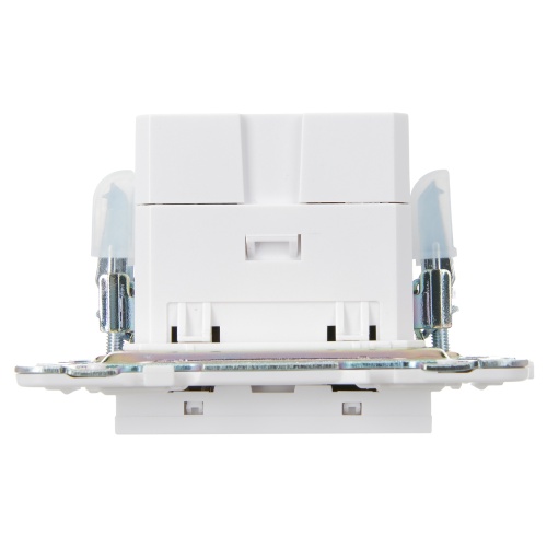 SKANDY Роз. USB A+C 18Вт SK-R13W арк. бел. IEK | код SK-U22-018-K01 | IEK фото 4