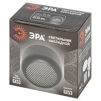 Светильник настенно-потолочный спот OL56 BK под лампу GX53 черный IP20 | код Б0061879 | ЭРА