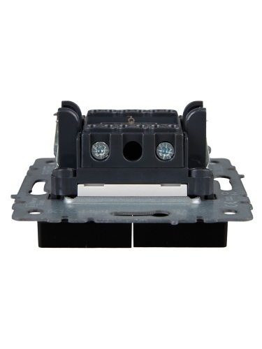 BRITE Выключатель 2-клавишный с индикацией 10А ВС10-2-1-БрЧ черный | код BR-V20-1-10-K02 | IEK фото 5