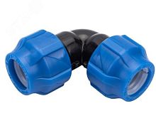 Отвод компрессионный присоединительный ПНД 32-32 (40/10) | код 121001213232 | Valfex