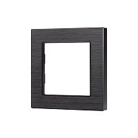 Рамка алюминиевая FRM-PRESTO-ALS-1-BK (Arlight, -) | код 43850 | Arlight