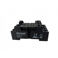 820 071, KS 4CO ECO, Монтажная колодка на Дин-Рейку для реле KRM, KMY, 4C, 10А | код 0.0.0.8.20071| KLEMSAN
