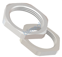 Гайка для кабельного ввода M25x1.5 никелированная латунь BMBL-04, BMBL-04 | код BMBL-04 | KLEMSAN