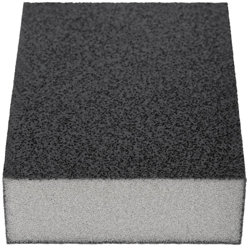 Губка шлифовальная 100х70х25мм Р 180/Р 360 средняя жесткость алюм./оксидная FIT 38370 фото 6 Губка шлифовальная 100х70х25мм Р 180/Р 360 средняя жесткость алюм./оксидная FIT 38370 фото 6