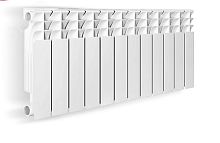Радиатор биметаллический секционный 350/80/8 боковое подключение | код Р0000010566 | Oasis