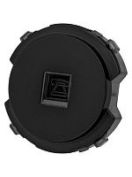 Розетка телефонная RJ11 агат, Байкал TDM | код SQ1819-0213 | TDM