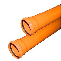 Труба наружной канализации 160 х 3000 мм | код 301600300 | VALFEX