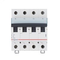 Выключатель автоматический четырехполюсный 20А B TX3 6kA/10kA | код 403903 | Legrand