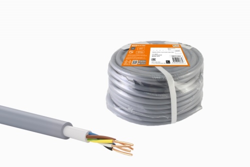 Кабель NYM-J 5х2,5-0,66 (на катушке 80м) TDM | код SQ0121-0166 | РЭМЗ ТМ