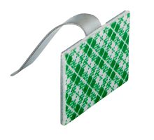 Площадки самоклеящиеся металлические с клипсой под шлейф REXANT (ПКШМ) 30x20 мм, упаковка 100 шт. | код 07-2430 | REXANT