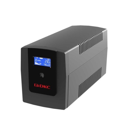 Источник бесперебойного питания ИБП Info LCD 1500В.А IEC C13 (4) USB + RJ45 | код INFOLCD1500I | DKC