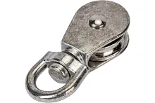 Блок одинарный К 40мм с металлическим шкивом оцинкованный 1 шт. | код 6385929-1 | ЭТМ