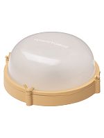 Светильник для саун Терма НББ 03-60-013 корпус бежевый круг, до +140°C, 60 Вт, IP65 TDM | код SQ0303-0440 | TDM