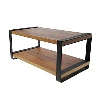 Полка-органайзер для кухни, двухъярусная, дуб Вотан, черная REXANT | код 38-0677 | REXANT