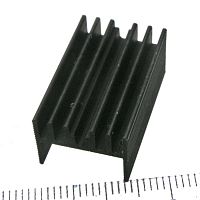 Радиатор охлаждения RUICHI BLA002-25, алюминиевый | код 65463 | Ruichi