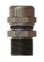 Кабельный ввод Ex M63x1.5 IP68 35-45мм нержавеющая сталь силикон силиконовая прокладка EBU6MXS-WS, EBU6MXS-WS | код EBU6MXS-WS | KLEMSAN