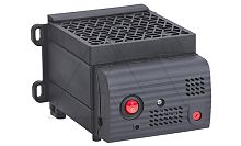 Нагреватель PPH 800W полупроводниковый в пластик. корпусе с вентилятором, выкл. и термостатом, 230VAC, винт. клемма, на дин-рейку/панель | код 02PPH800230 | Natclic