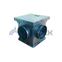 Колодец заземления контрольно-измерительный 200х200х200 мм, пластик | код 88203 | ЕЗЕТЕК