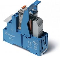 Интерфейсный модуль (сборка 55.32.9.125.0040 + 99.02.9.220.99 + 94.02SPA), электромеханическое реле, 2CO 10A, контакты AgNi, питание 125В DC, категория защиты IP20, винтовые клеммы, пластиковая клипса, LED + диод | код 583291250050SPA | FIN