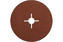 Круг шлифовальный ''ПРОФИ'' фибровый, для УШМ, P40, 125х22мм, 5 листов | код 35585-125-040 | ЗУБР