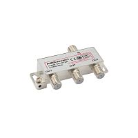 ДЕЛИТЕЛЬ ТВ х 3 под F разъём 5-2500 МГц СПУТНИК PROCONNECT | код 05-6202-4 | PROCONNECT