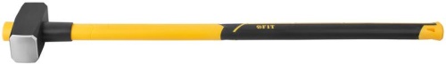 Кувалда кованая, фиберглассовая обратная усиленная ручка 900 мм, 4 кг | код 45251 | FIT фото 3 Кувалда кованая, фиберглассовая обратная усиленная ручка 900 мм, 4 кг | код 45251 | FIT фото 3