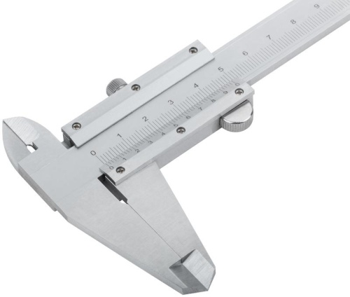 Штангенциркуль металлический нержавеющий 150 мм / 0,02 мм | код 19845 | FIT фото 6
