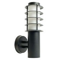 Светильник ДБУ-18w вверх Е27 без лампы IP44 черный | код 51526 | Feron