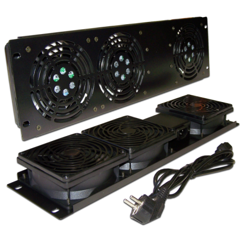 Блок 2-х вентиляторов 19 вертикальный, без термостата, 3U | код TWT-CB-FANV2-RACK | TWT Блок 2-х вентиляторов 19 вертикальный, без термостата, 3U | код TWT-CB-FANV2-RACK | TWT