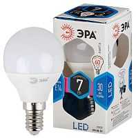 Лампа светодиодная P45-7w-840-E14 шар 560лм | Код. Б0020551 | ЭРА