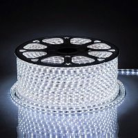 Лента светодиодная 60SMD(2835)/м 4.4Вт/м 220В IP65 100м 6400 LS704 с 2 сетевыми шнурами 2 заглушками 2 коннекторами 10 крепежами в комплекте (уп.100м) FERON 26243
