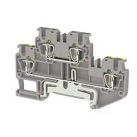 311 539, Пружинная клемма серии SRD 2,5-NT (Серый) | код 0.0.0.3.11539 | KLEMSAN