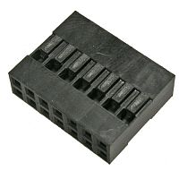 Гнездо для плат 2.54 мм BLD 2x07 (BLD-14), клеммный, 14 контактов | код 108535 | Ruichi