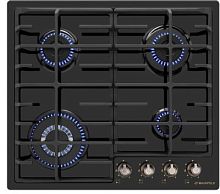 Газовая варочная поверхность Maunfeld EGHE.64.63CB.R/G черный | код 1859596 | MAUNFELD