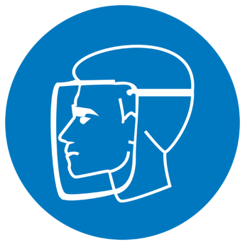 Знак M 08 Работать в защитном щитке ф200 мм, пленка самоклеящаяся ГОСТ Р 12.4.026-2001 EKF | код an-m-08 | EKF Знак M 08 Работать в защитном щитке ф200 мм, пленка самоклеящаяся ГОСТ Р 12.4.026-2001 EKF | код an-m-08 | EKF