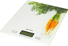 Весы кухонные электронные Vitek Orange VT-2418 макс.вес:5кг рисунок | код 2035286 | VITEK