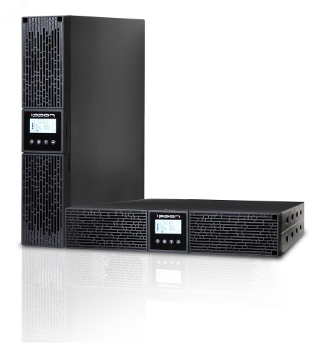 Источник бесперебойного питания line-interactive Ippon Smart WinnerII 1500, фазы 1/1, Tower/ Rack, 8xIEC c13, RS232 и USB type B и Порт SNMP, c АКБ | код 1192978 | IPPON