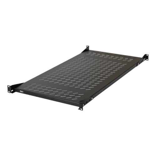 Полка стационарная усиленная TLK, 19, Ш436хГ1060мм, для шкафа и стойки глубиной 1200мм, черная | код TLK-SHFC-1060F-BK | TLK Полка стационарная усиленная TLK, 19, Ш436хГ1060мм, для шкафа и стойки глубиной 1200мм, черная | код TLK-SHFC-1060F-BK | TLK