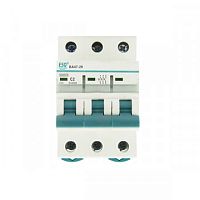 Автоматический выключатель ВА 47-29_3 полюса 2А ток к.з. 4.5кА хар-ка С ESQ | код 14.03.01.000017 | ESQ